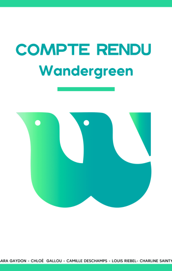 Compte rendu - Wandergreen couv